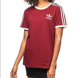 Adidas trefoil tee